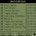 Butterfly Checklist