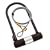 Onguard Bulldog Shackle Lock Including Cable - 115x229x13 mm
