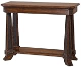 IMAGE OF Uttermost Oswald Pecan Finish Console Table