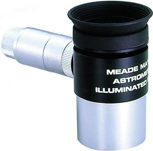 Meade MA 12mm Illuminated Reticle Astrometric Eyepiece, 125in, wireless 7069