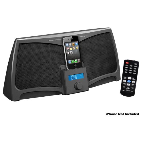 Pyle Home 30-Pin iPad/iPod/iPhone Stereo Speaker Dock With Remote Control