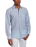Saltaire Men's Long Sleeve North Shore Shirt, Clearwater, Large