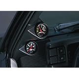 Auto Meter 22616 Black 2-1 16 Dual Pillar for 2000-2003 Mitsubishi Eclipse by Shopzeus