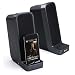 iHome iH69B5 Computer Stereo Speaker System with Dock for iPod (Black)