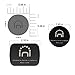 Spinido [The Smallest] Strong Magnetic Air Vent Car Mount Holder for iPhone X/8plus/8/7 plus/7/Samsung S8 and All Smartphones/GPS (Round-Grey)