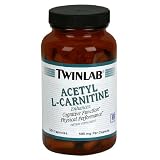 TwinLab Acetyl L-Carnitine, 500 mg, Capsule, 120-Count Bottle
