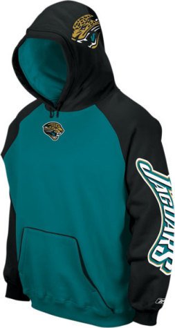 Youth Jacksonville Jaguars End Zone Team Helmet Hooded Sweatshirt - S 8