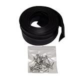 Auto Care Products Inc 57020 20-Feet Nail-On Garage Door Bottom Seal with Nails