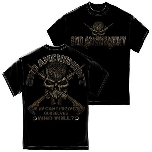 2nd Second Amendment AR15 Arms Skull Donald Trump Eagle Gun NRA Rights T-Shirt