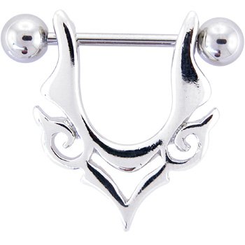 Tempting Trendy Style Tribal Nipple Shield Piercing Jewelry