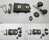 IRONMONGERY WORLDﾂｮ VINTAGE OLD VICTORIAN CLASSIC OLD STYLE CAST IRON PERIOD HOME COUNTRY RIM DOOR L