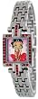 Betty Boop Watch #BB-W321 watch with red strass stones