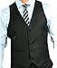 Tazio Mens Suit 2 Button 3 Piece Slim Fit