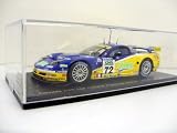 Diecast Model Chevrolet Corvette (Le Mans 2006) in Blue and Yellow