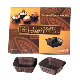 Chocolate Dessert Shells by Astor Chocolate