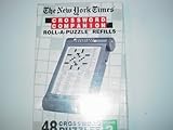 The New York Times Crossword Companion Roll-A-Puzzle Refill 48 Crossword Puzzles Volume 3