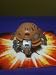 Bakugan Bakumine Brown Subterra Tremblar 1020G + Mine Blast Ability Card(sold loose out of pack)