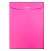 JAM PAPER 9 x 12 Colored Envelopes with Clasp Closure - Ultra Fuchsia Hot Pink - 10/Pack