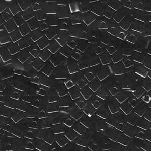 20Gr Black Opaque Miyuki 4mm Square Cube Glass Seed Beads