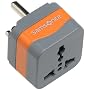 Samsonite Grounded Adaptor Plug - India, parts of South Africa