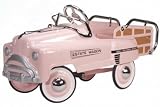 American Retro Pink Estate Pedal Car Wagon