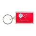 Boys Stupid Throw Rocks Keychain