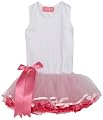 Mud Pie Baby Tiny Dancer Ribbon Tutu Dress, Pink, 12 - 18 Months