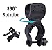 Damomon 360 Degree Rotation Bike Flashlight Mount Holder - 2PCS