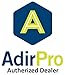 AdirPro 9-Foot Aluminum Grade Rod – 10ths, Dual Sided 5-Section Telescopic Leveling Rod – Bubble Level and Soft Carrying Case Included