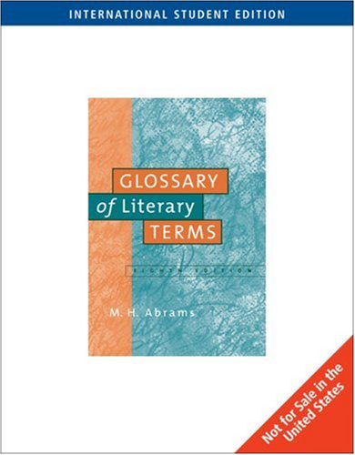 City Travel Guides Discounted  Books : A Glossary of Literary Terms (Ise)