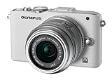 OLYMPUS マイクロ一眼 PEN Lite E-PL3 ダブルズームキット ホワイト E-PL3 DZKIT WHT