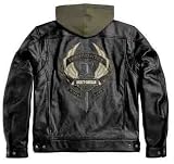 Harley Davidson Men's Camaraderie 3-in-1 Leather Jacket--LIMITED EDITION. Embroidered graphics. 97077-09VM