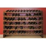 Modularack Wine Rack 72 Dark Stain