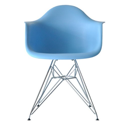 Charles Eames Eiffel Inspired Blue DAR Side Dining Chair