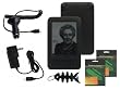iShoppingdeals - Car Charger + Wall AC Charger + Screen Protector + Black Protective Skin Cover for Amazon Kindle 3 3G Wireless Reading Device 3G + Wi-Fi, 6" Display - Latest Generation