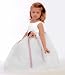 Brand New Sara Lene Flower Girl Wedding Silk Top White Dress From Baby to Teens