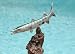 Taxidermy 13" Fiberglass Barracuda Sculpture Statue