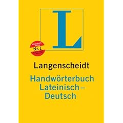 Langenscheidt Handw�rterbuch Lateinisch-Deutsch