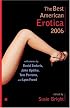 The Best American Erotica 2006 (Best American Erotica)