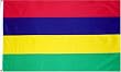 Mauritius National Country Flag - 3 foot by 5 foot Polyester (New)