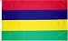 Mauritius National Country Flag - 3 foot by 5 foot Polyester (New)