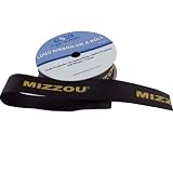 Set of 12 Ribbon on a Roll - 7/8 Wide - 3 Yards - Missouri Tigers NCAA College Athletics