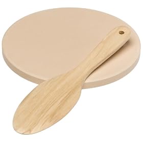Bialetti Mini Pizza Stone w Peel (Toaster Oven) by Bialetti