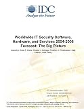 Worldwide IT Security Software, Hardware, and Services 2004-2008 Forecast: The Big Picture