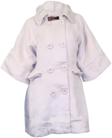 Alythea Women's Double Breasted Short Sleeve Coat - Off White - Large