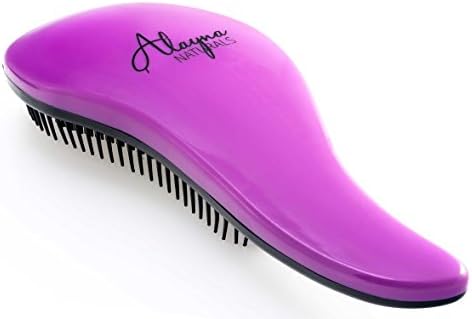 The Original Alayna® Detangling Brush - No More Tangles (Purple)