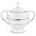Lenox Tesoro Bone China Platinum Banded Sugar Bowl