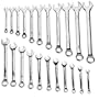 22-Piece SAE/Metric Combination Wrench Set