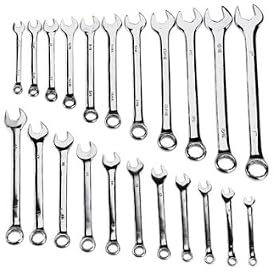 22-Piece SAE/Metric Combination Wrench Set
