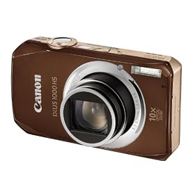 Canon - IXUS 1000 HS - Appareil photo num�rique - 10 Mpix - Marron